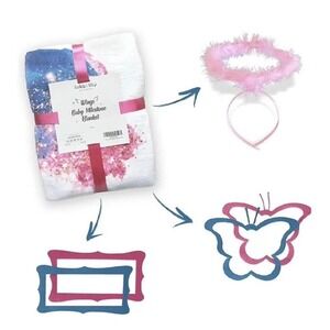 Luka & Lily Baby Monthly Milestone Blanket Unisex Monthly Brand New